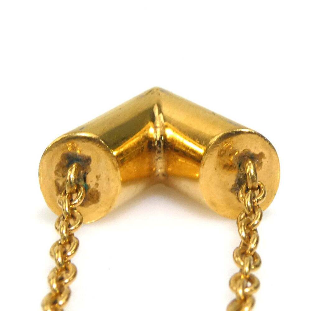 LOUIS VUITTON Gold Necklace - Picture 5 of 12